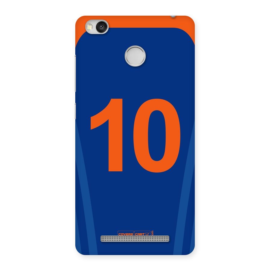 Blue Jersey Back Case for Redmi 3S Prime