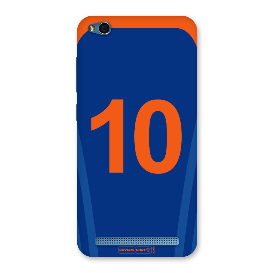 Blue Jersey Back Case for Redmi 5A