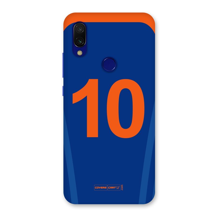 Blue Jersey Back Case for Redmi 7