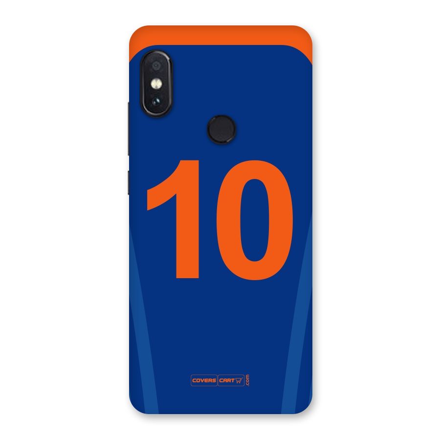Blue Jersey Back Case for Redmi Note 5 Pro