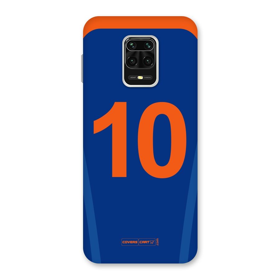 Blue Jersey Back Case for Redmi Note 9 Pro