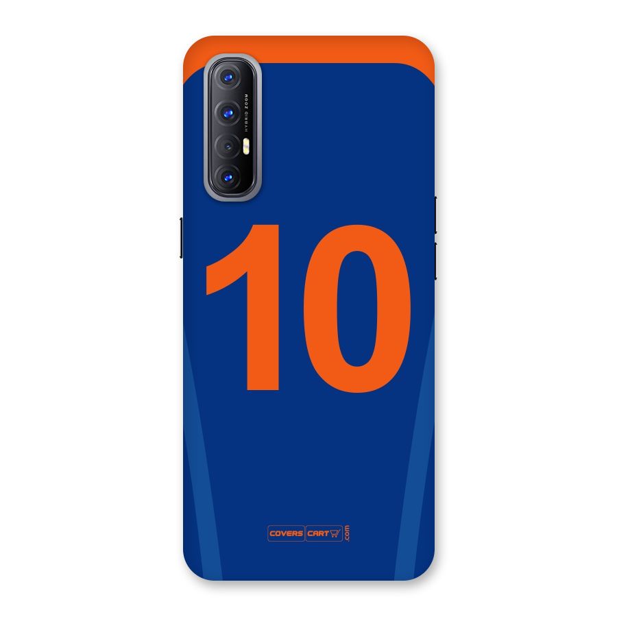 Blue Jersey Back Case for Reno3 Pro