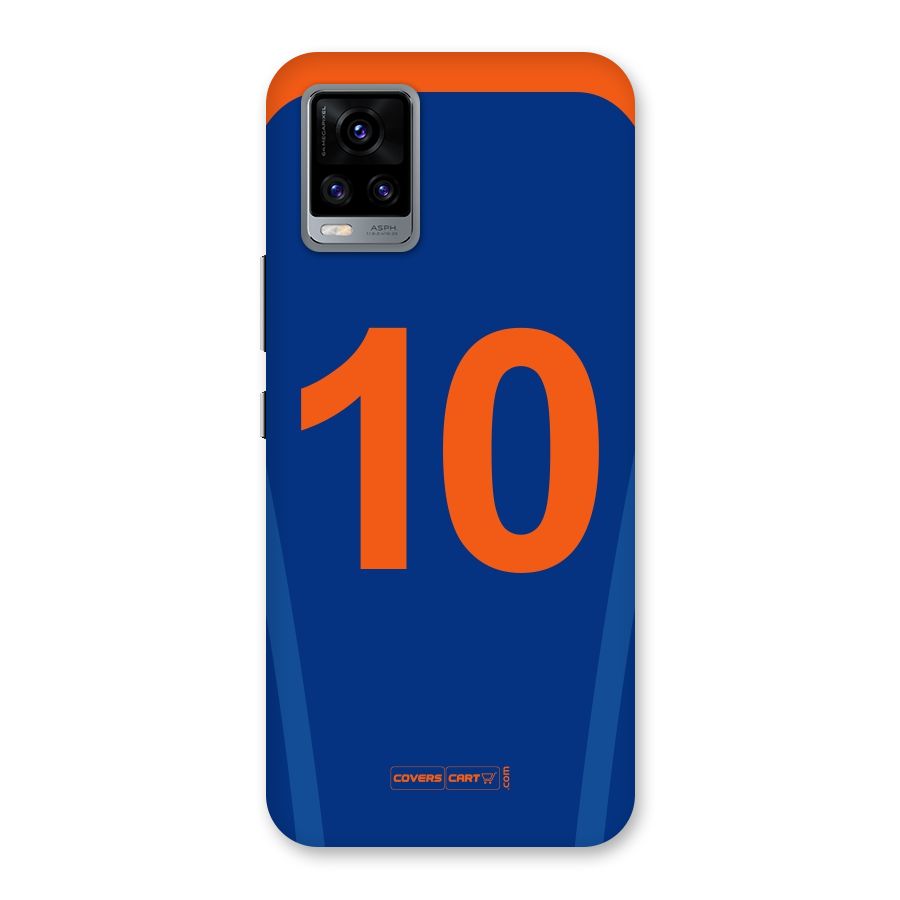 Blue Jersey Back Case for Vivo V20