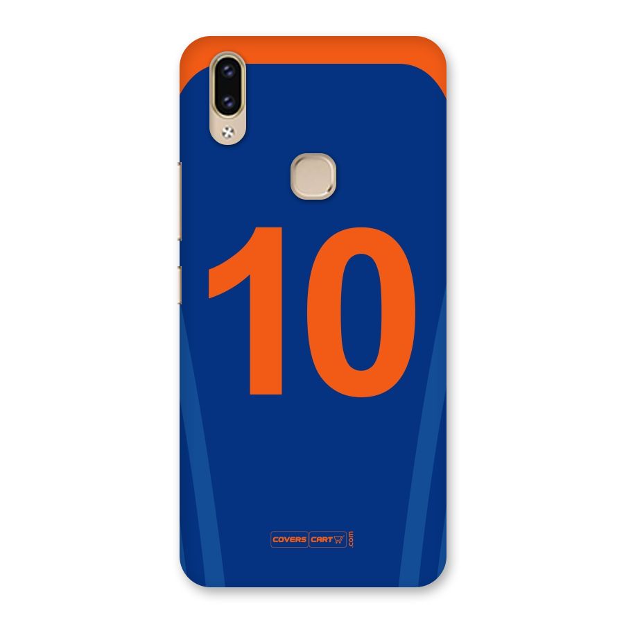 Blue Jersey Back Case for Vivo V9 Youth
