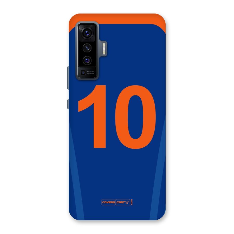 Blue Jersey Back Case for Vivo X50