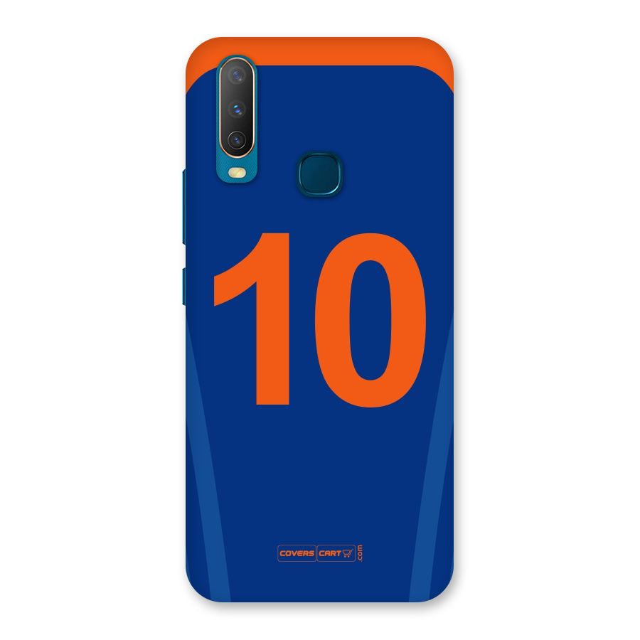 Blue Jersey Back Case for Vivo Y17