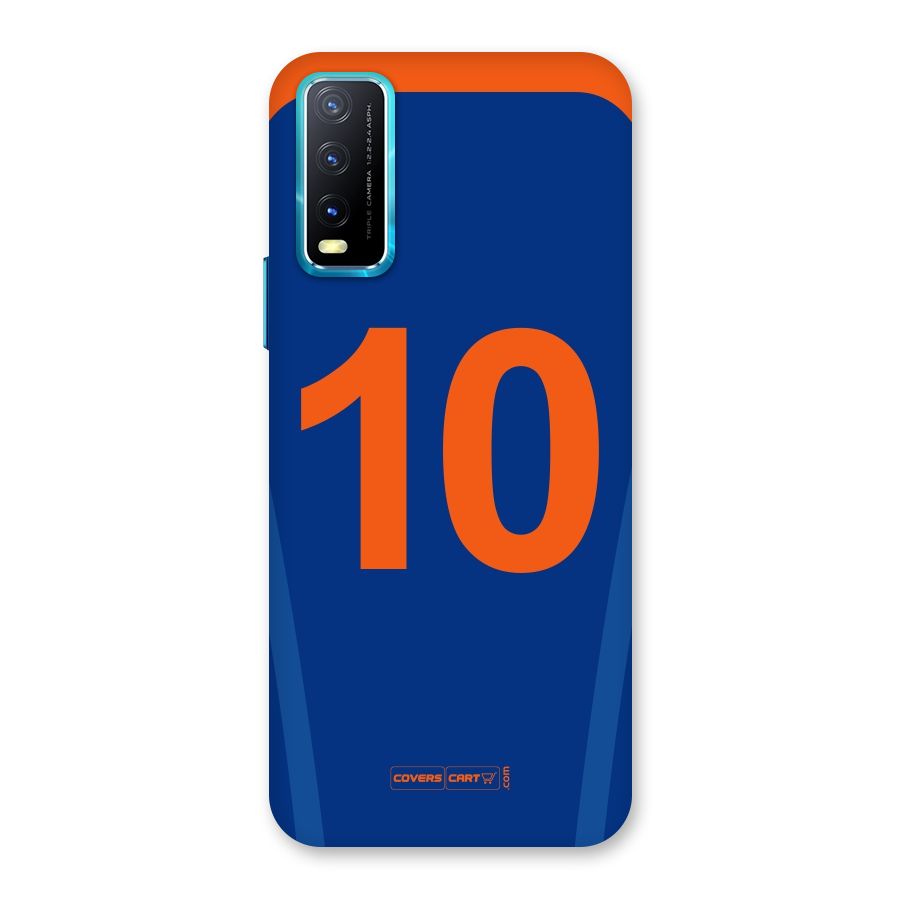 Blue Jersey Back Case for Vivo Y20