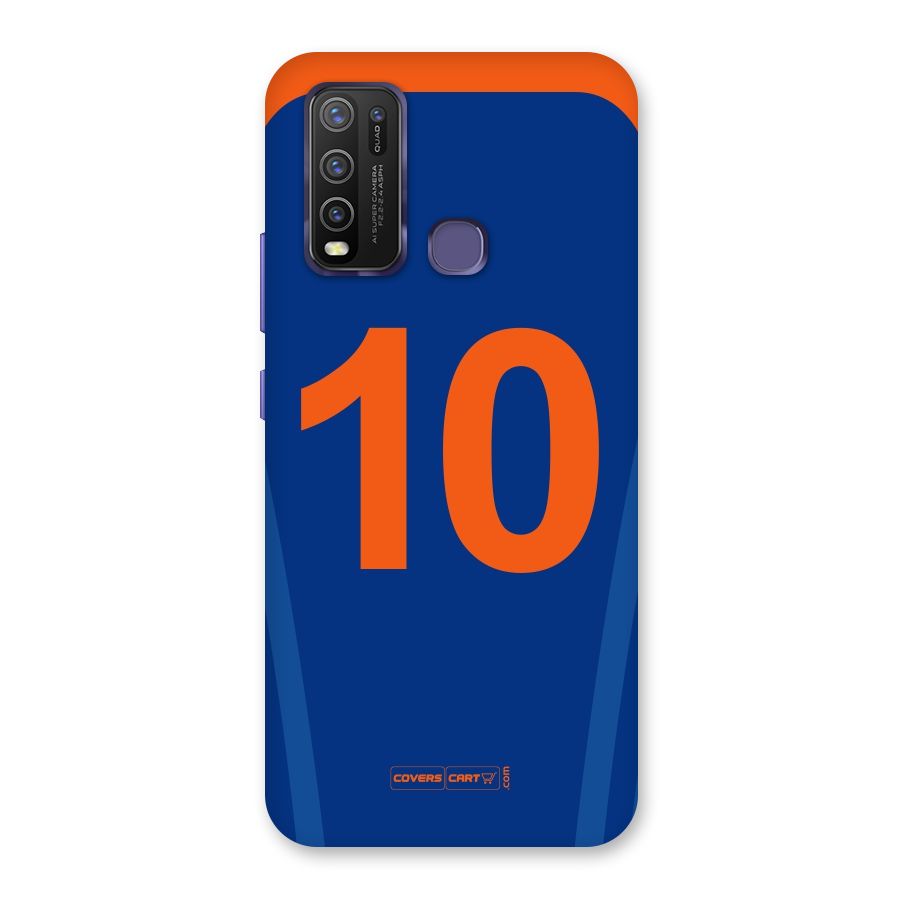 Blue Jersey Back Case for Vivo Y50