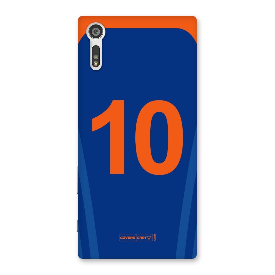 Blue Jersey Back Case for Xperia XZ