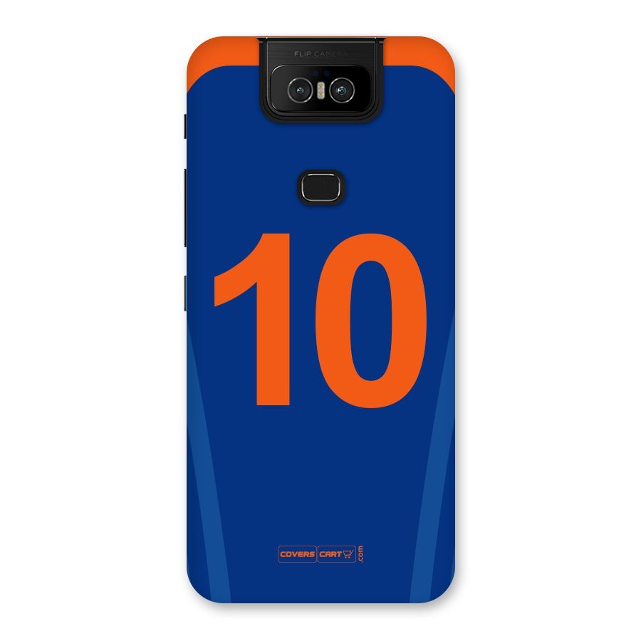 Blue Jersey Back Case for Zenfone 6z