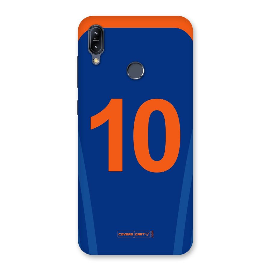 Blue Jersey Back Case for Zenfone Max M2