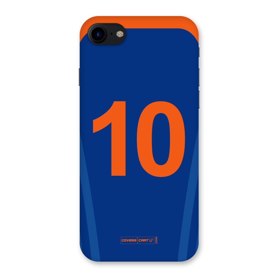 Blue Jersey Back Case for iPhone SE 2020