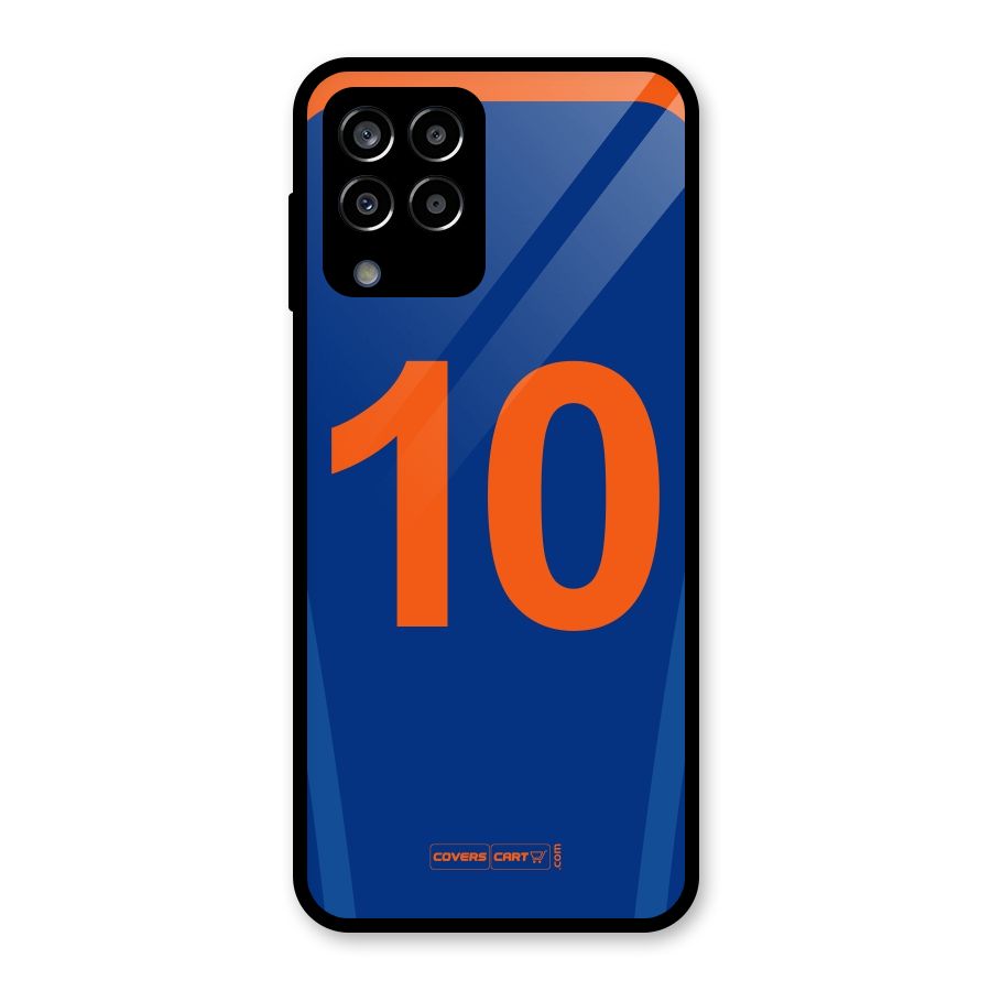 Blue Jersey Glass Back Case for Galaxy M33
