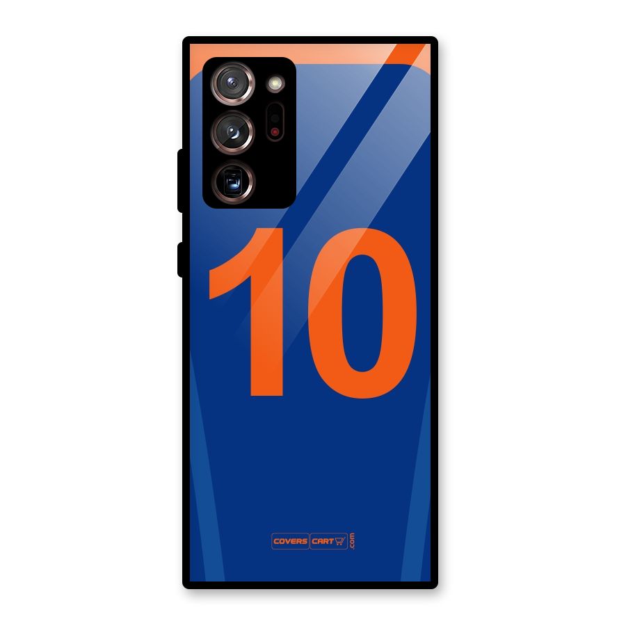 Blue Jersey Glass Back Case for Galaxy Note 20 Ultra