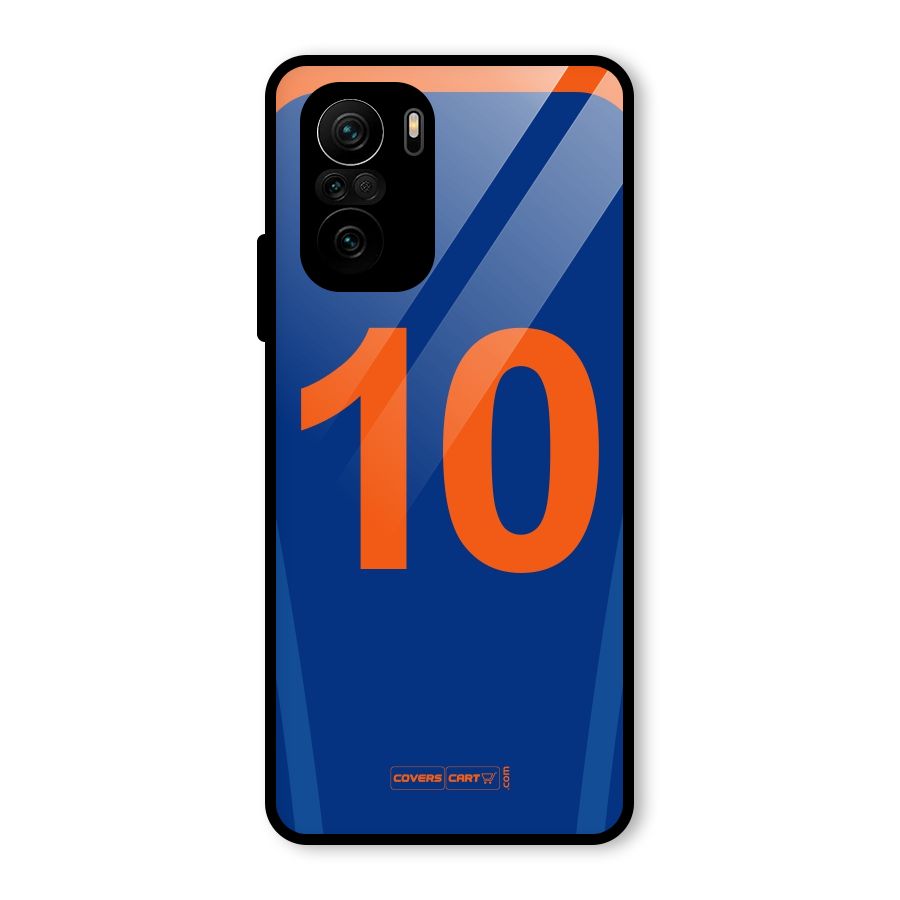 Blue Jersey Glass Back Case for Mi 11x