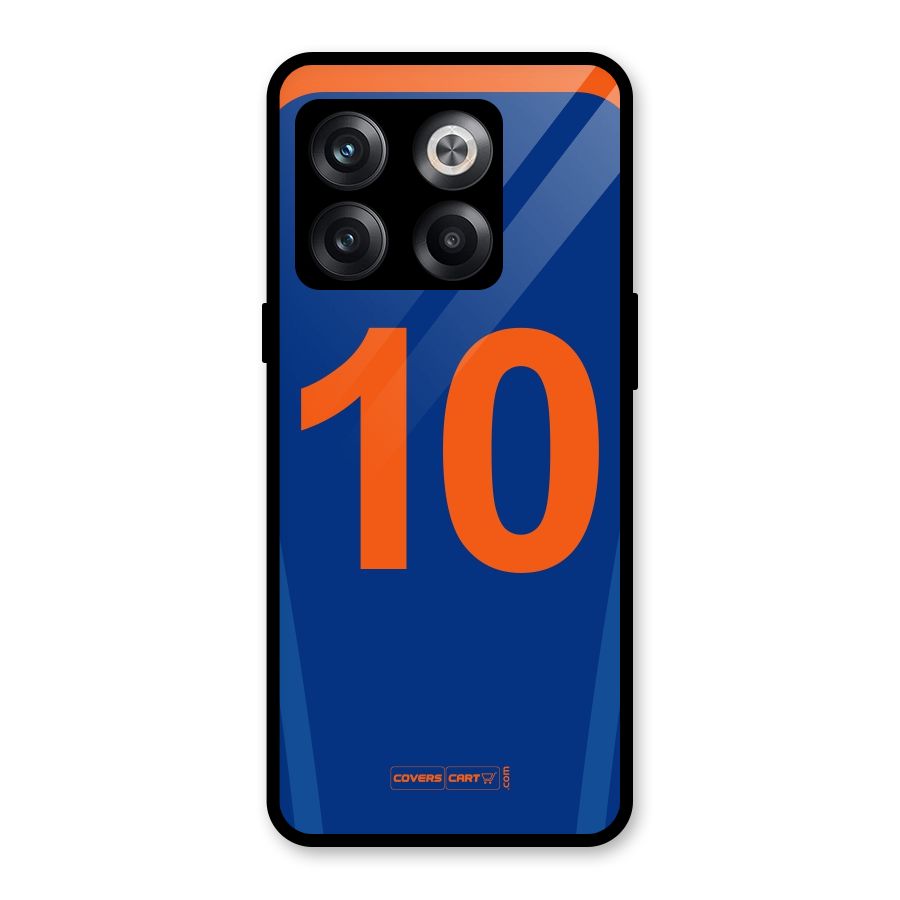 Blue Jersey Glass Back Case for OnePlus 10T