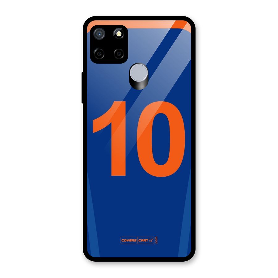 Blue Jersey Glass Back Case for Realme C12