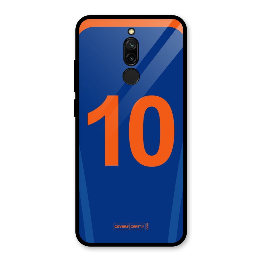 Blue Jersey Glass Back Case for Redmi 8