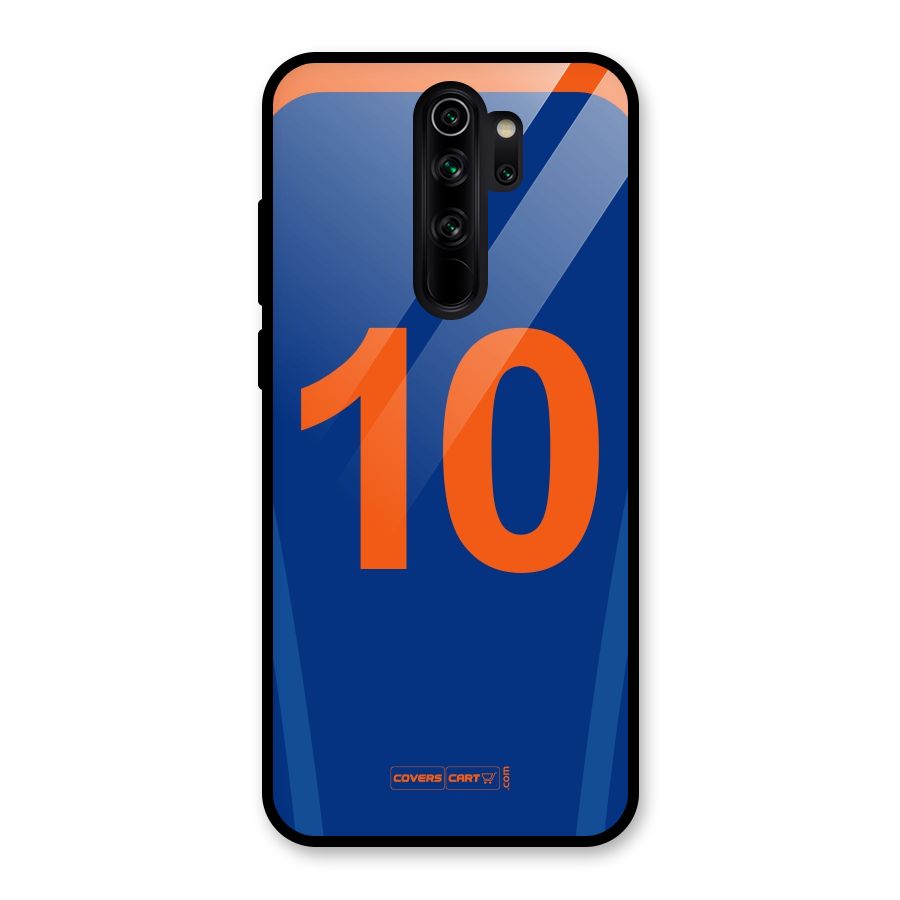 Blue Jersey Glass Back Case for Redmi Note 8 Pro