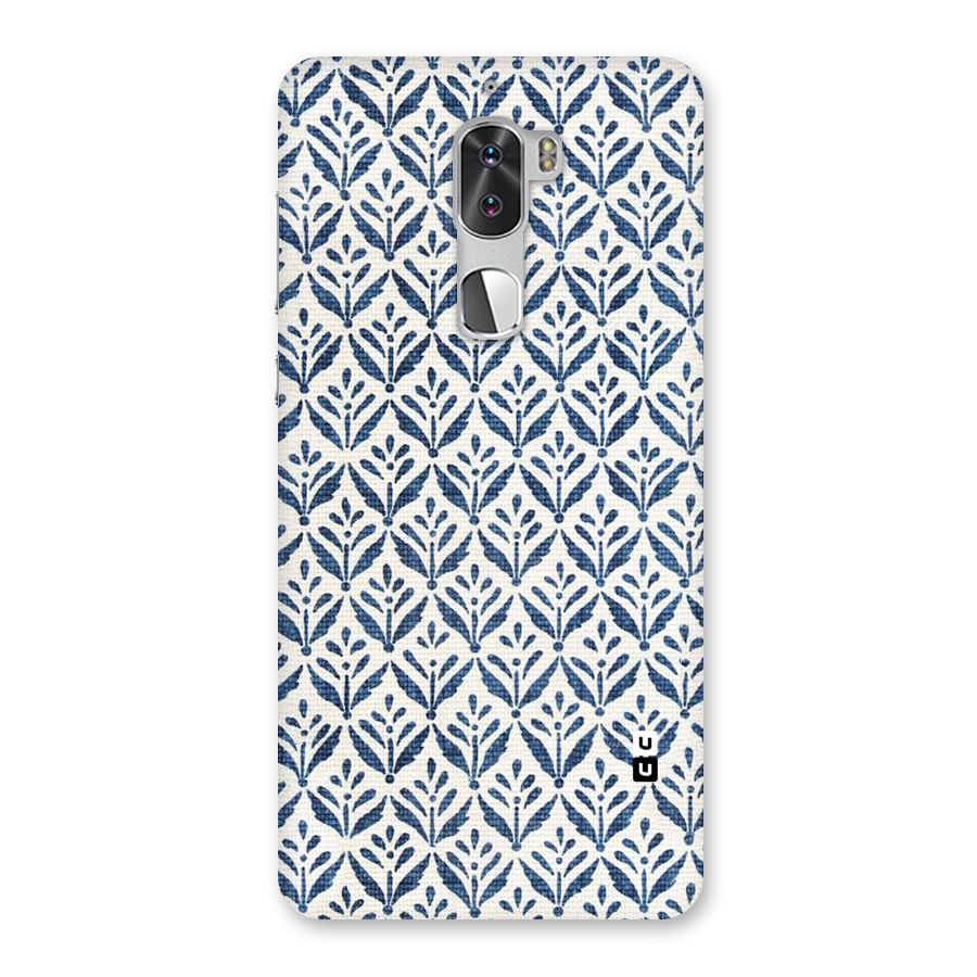 Blue Leaf Back Case for Coolpad Cool 1