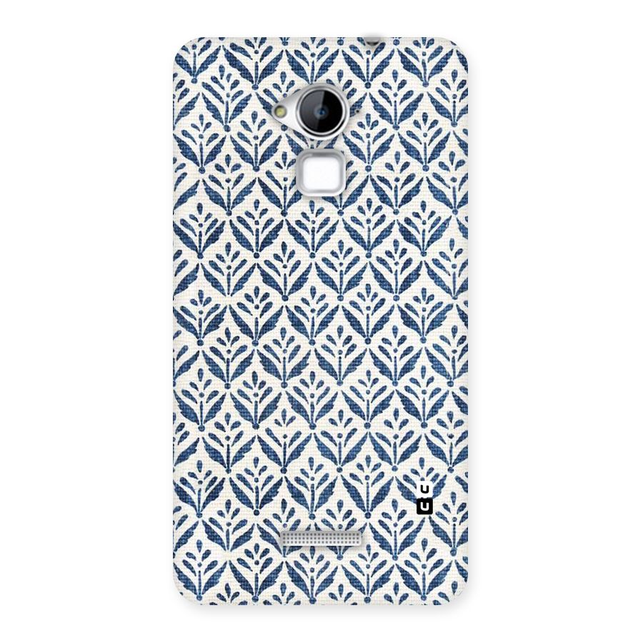 Blue Leaf Back Case for Coolpad Note 3