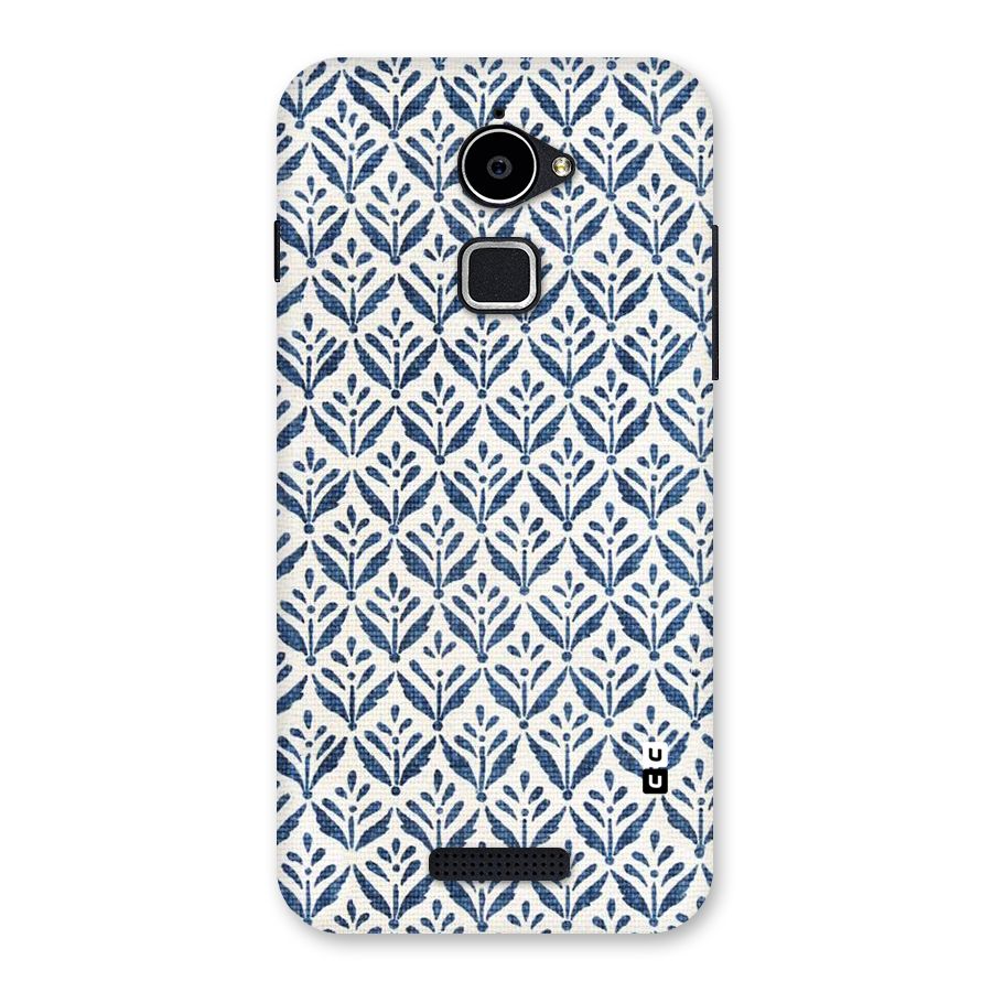 Blue Leaf Back Case for Coolpad Note 3 Lite