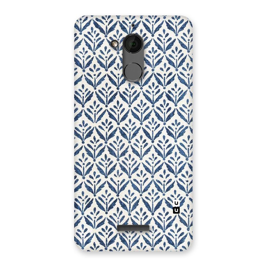 Blue Leaf Back Case for Coolpad Note 5