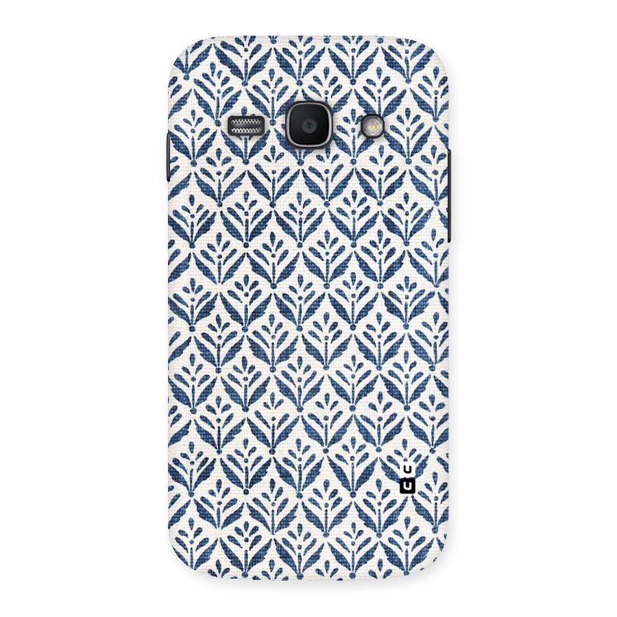 Blue Leaf Back Case for Galaxy Ace 3