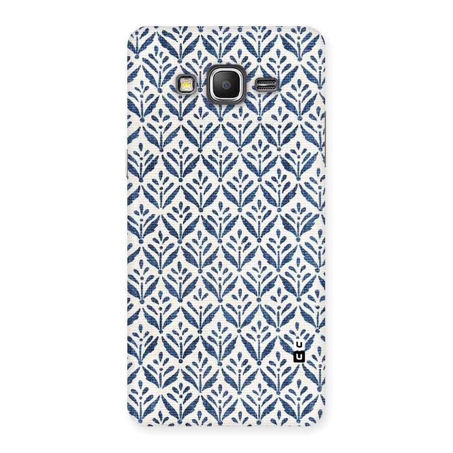Blue Leaf Back Case for Galaxy Grand Prime