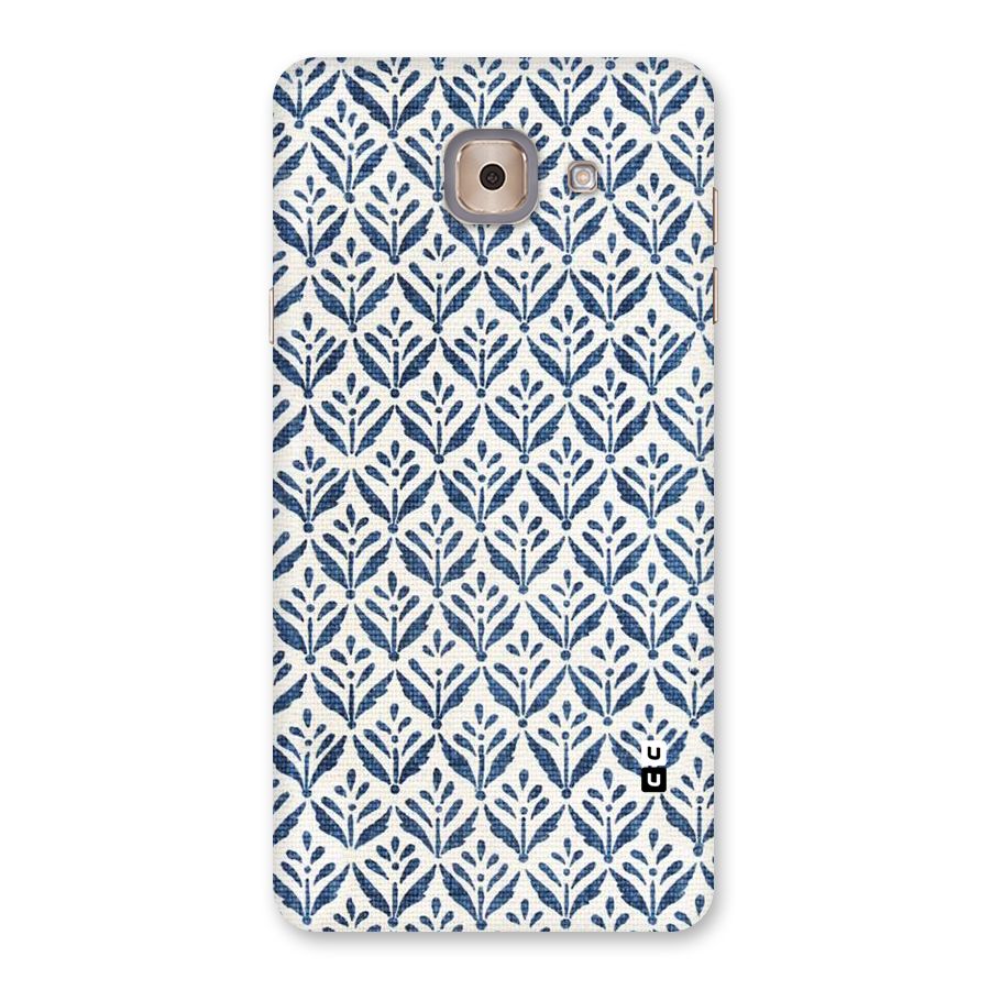 Blue Leaf Back Case for Galaxy J7 Max