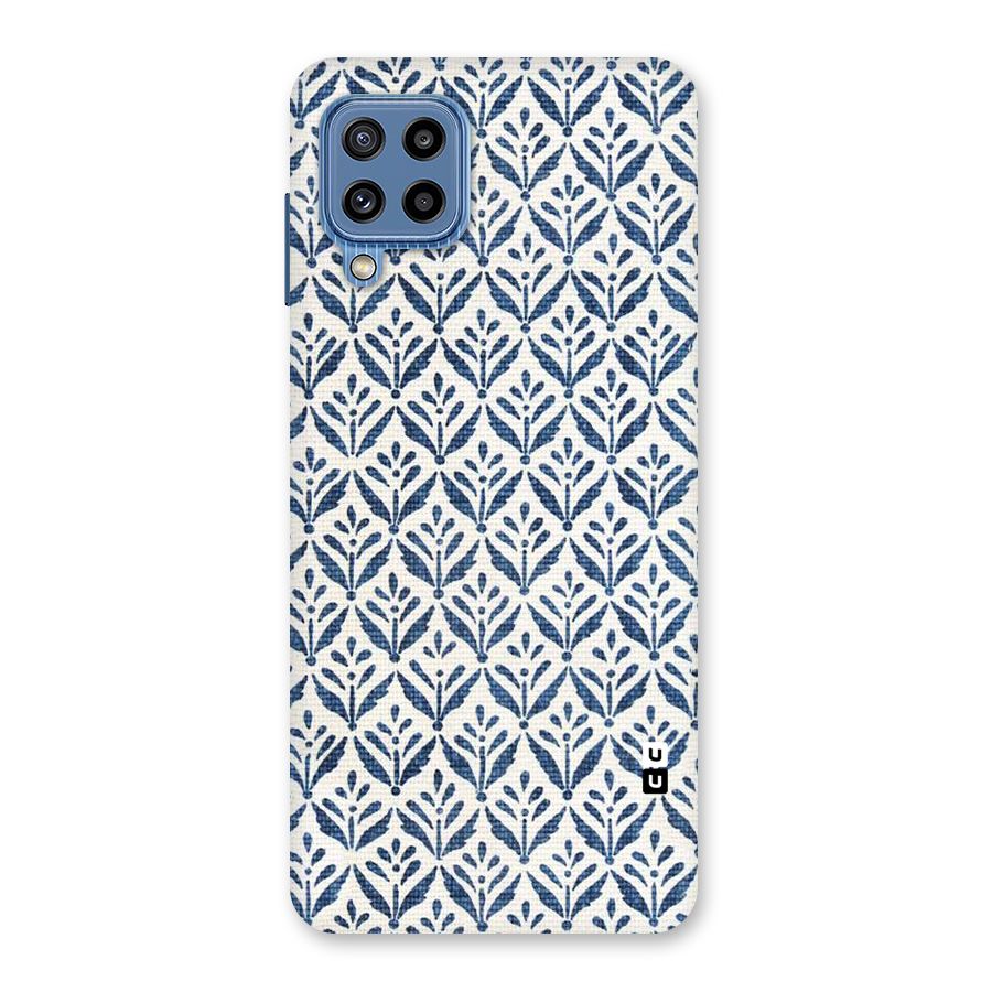 Blue Leaf Back Case for Galaxy M32
