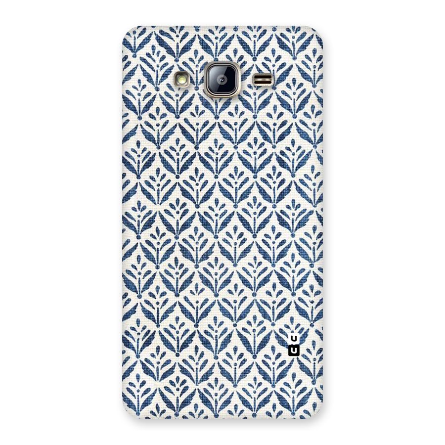 Blue Leaf Back Case for Galaxy On5