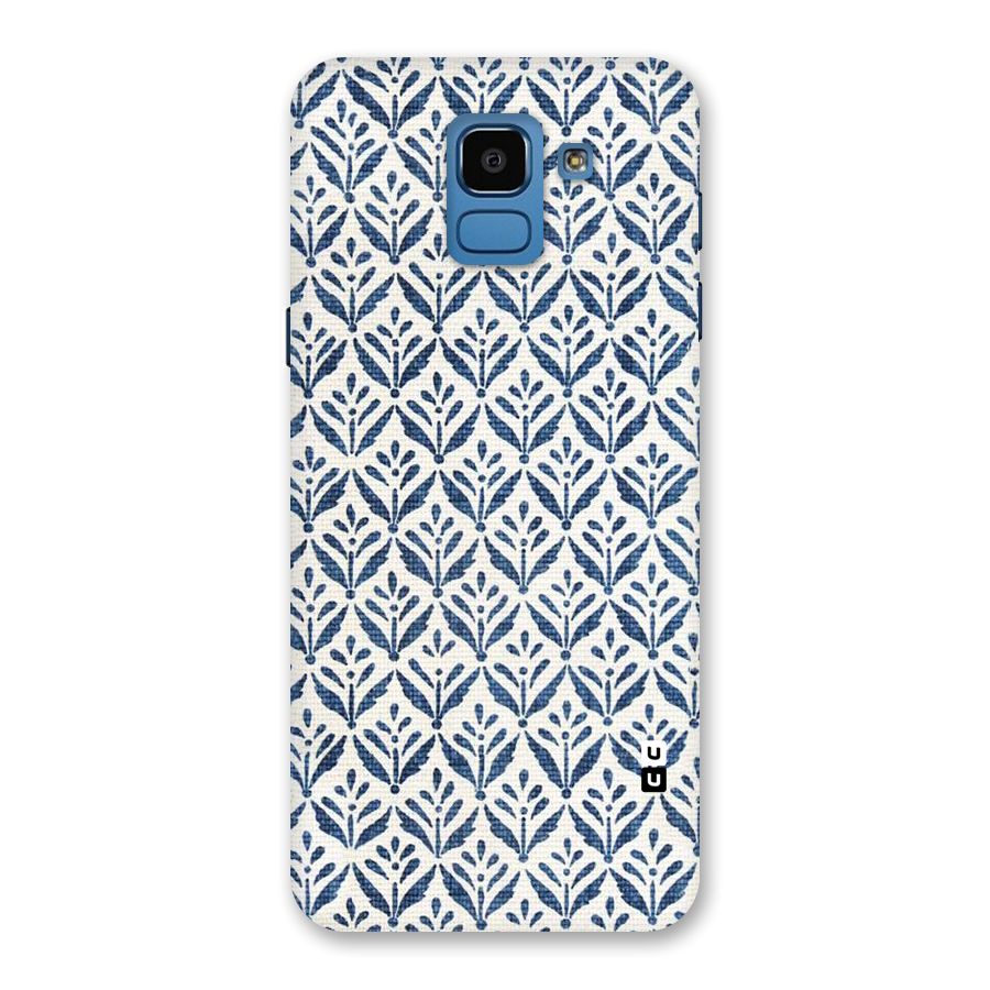 Blue Leaf Back Case for Galaxy On6