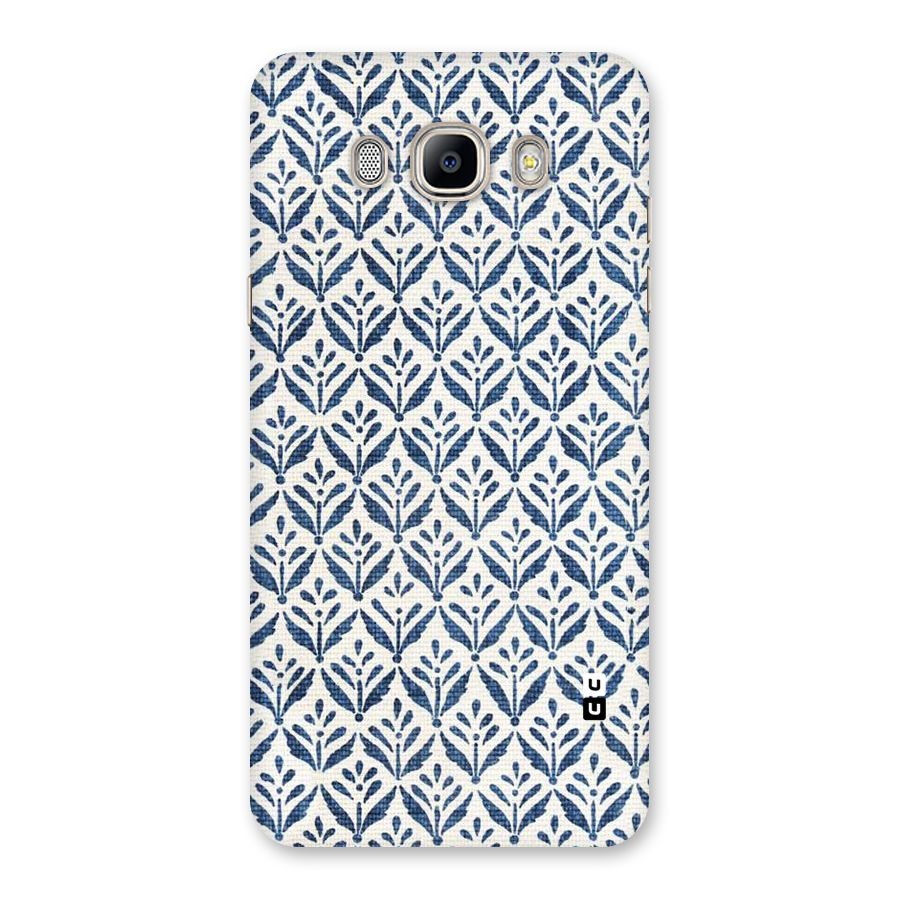 Blue Leaf Back Case for Galaxy On8