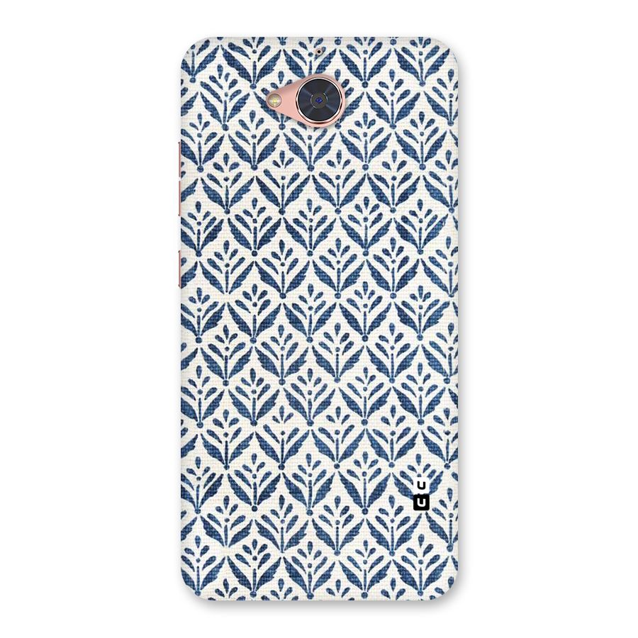 Blue Leaf Back Case for Gionee S6 Pro
