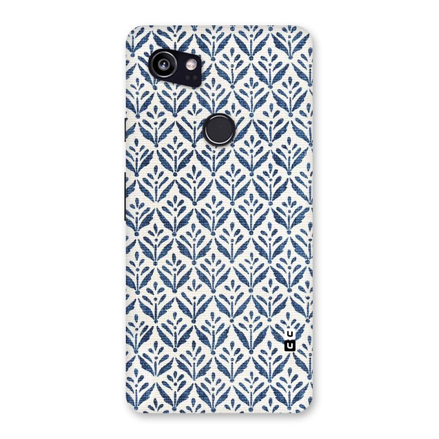 Blue Leaf Back Case for Google Pixel 2 XL