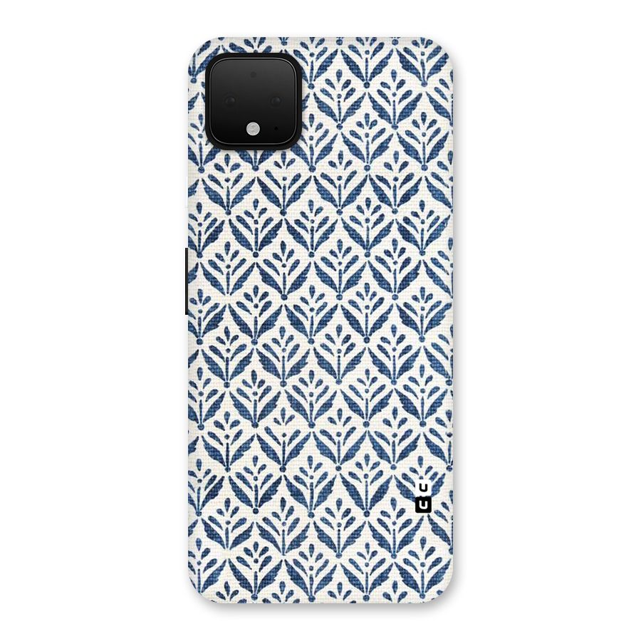 Blue Leaf Back Case for Google Pixel 4 XL