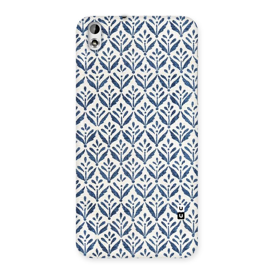 Blue Leaf Back Case for HTC Desire 816g
