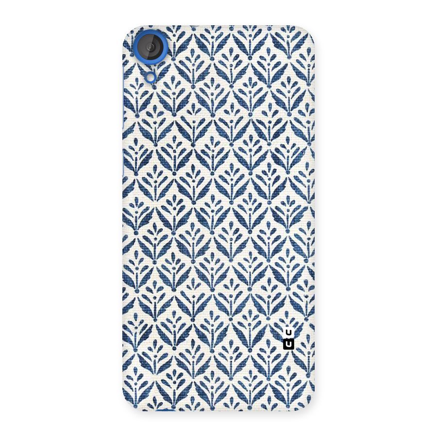 Blue Leaf Back Case for HTC Desire 820