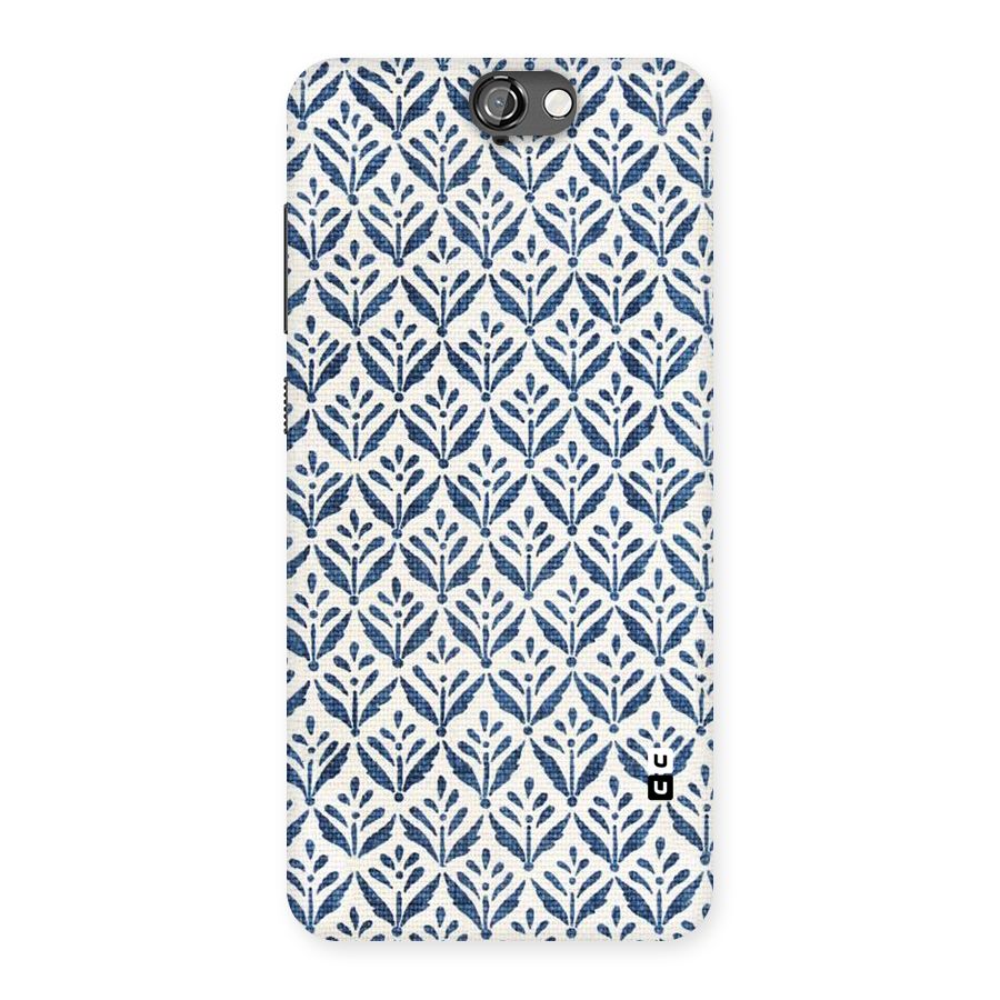Blue Leaf Back Case for HTC One A9