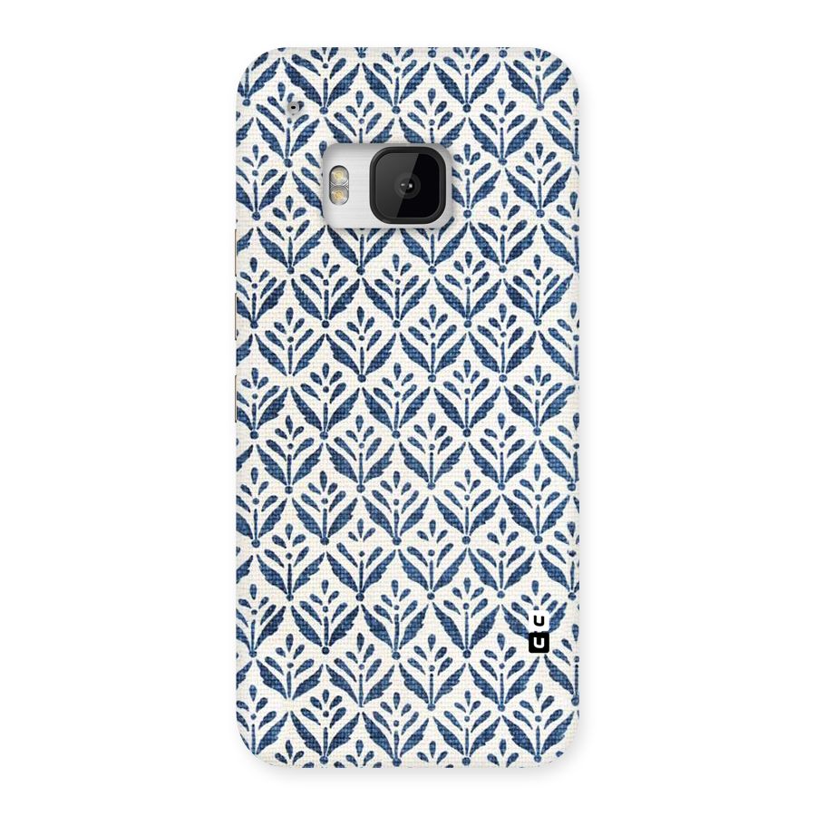 Blue Leaf Back Case for HTC One M9