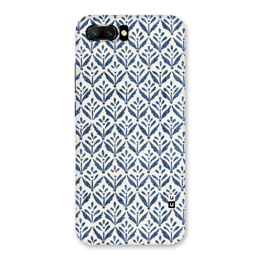 Blue Leaf Back Case for Honor 10