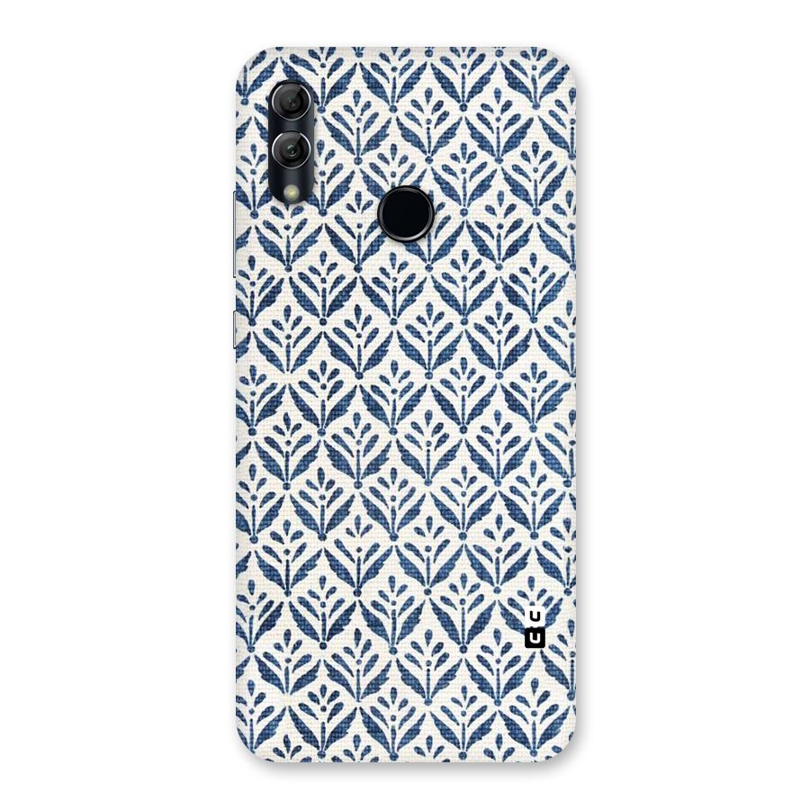 Blue Leaf Back Case for Honor 10 Lite