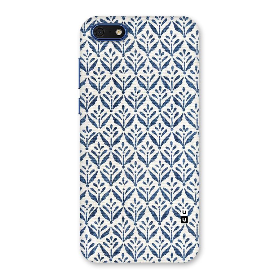 Blue Leaf Back Case for Honor 7s