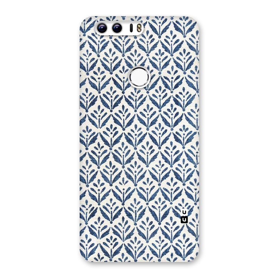 Blue Leaf Back Case for Honor 8