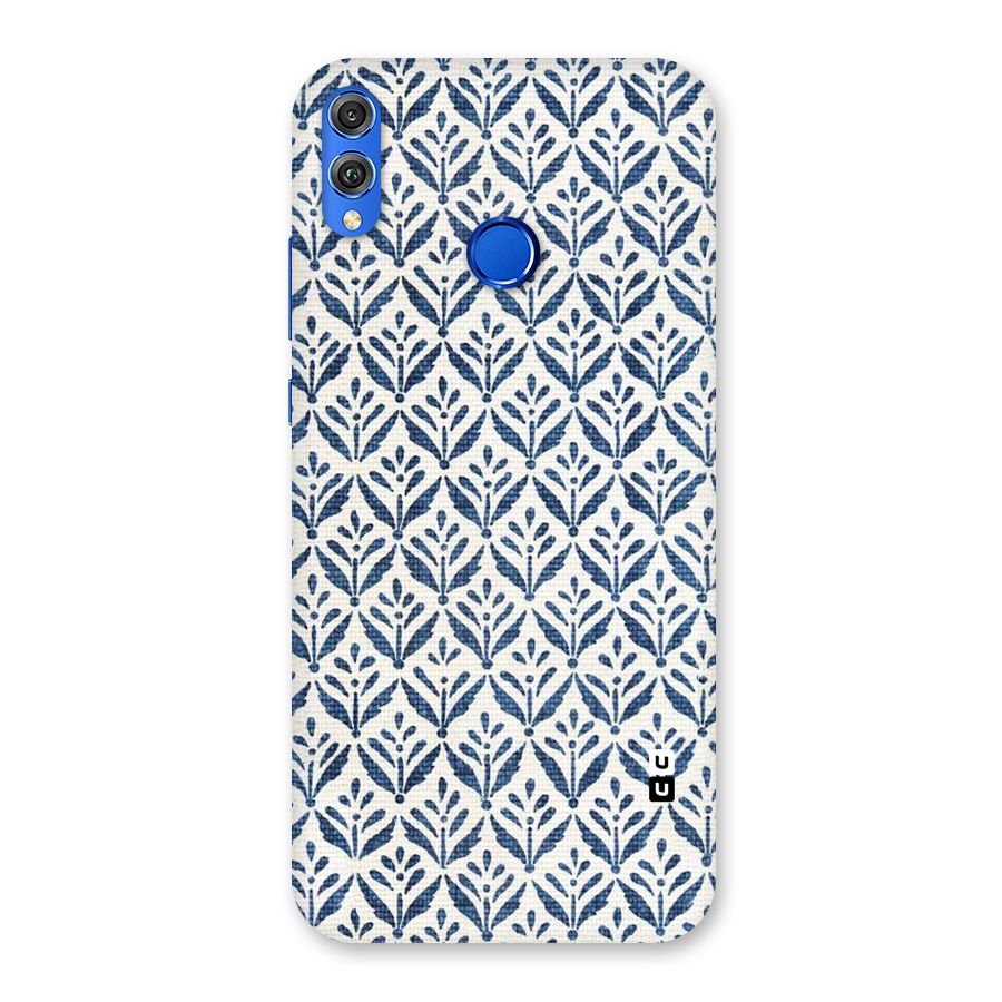 Blue Leaf Back Case for Honor 8X