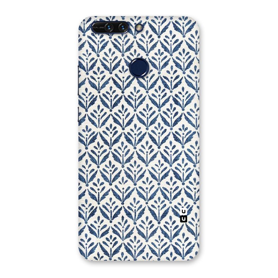Blue Leaf Back Case for Honor 8 Pro