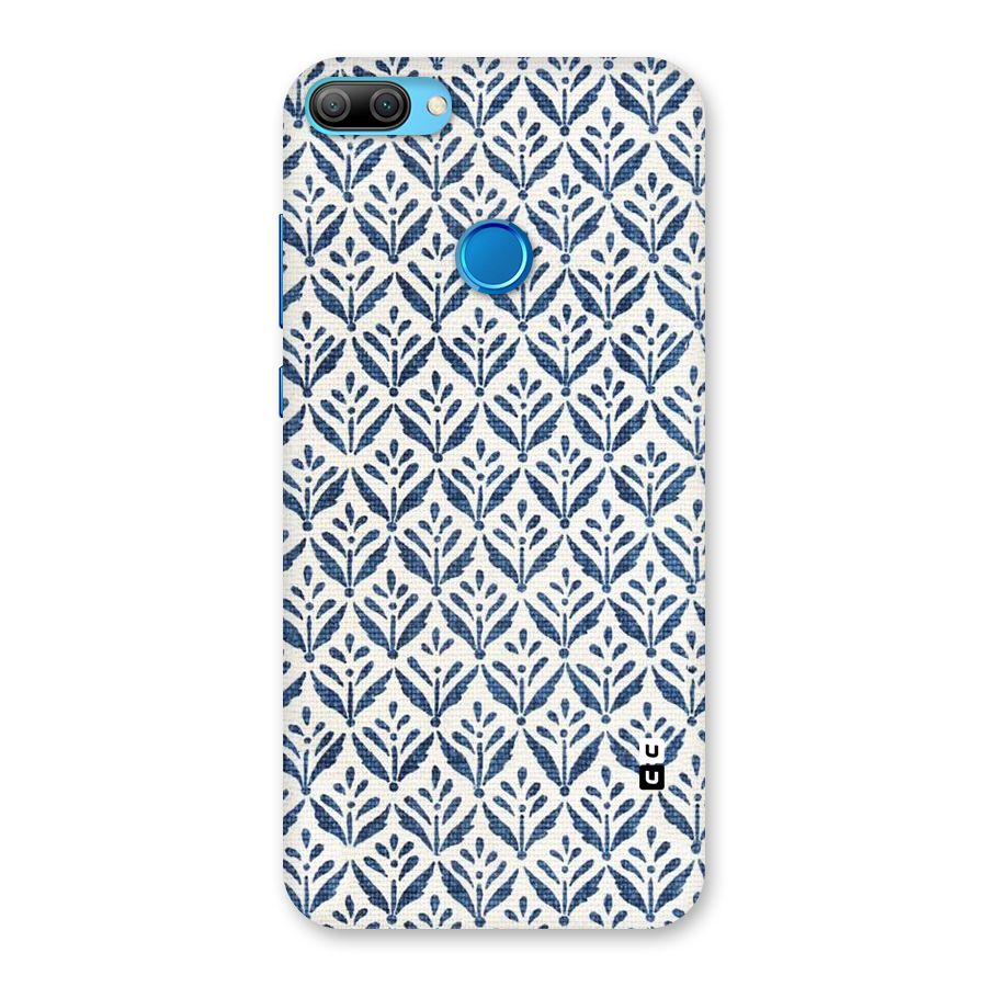 Blue Leaf Back Case for Honor 9N