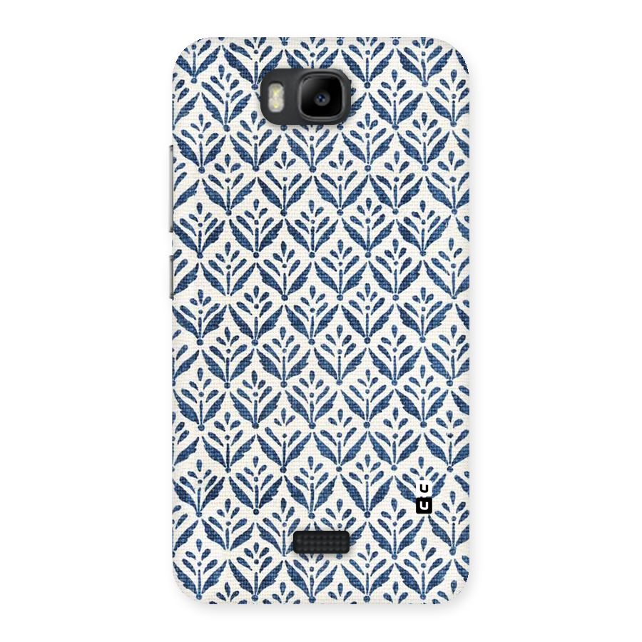 Blue Leaf Back Case for Honor Bee