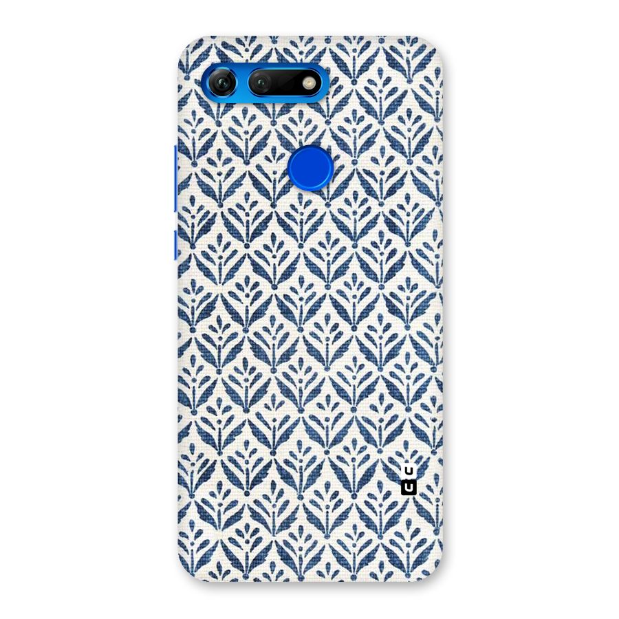 Blue Leaf Back Case for Honor View 20